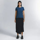 Conjunto Feminino |  Tech T-Shirt® + Saia Midi Alfaiataria